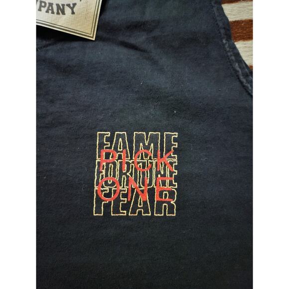 Vintage 90s Bugle Boy Tank Top XL Mens BWARE Skate Grunge Y2K Fame Fortune Fear - Picture 3 of 6
